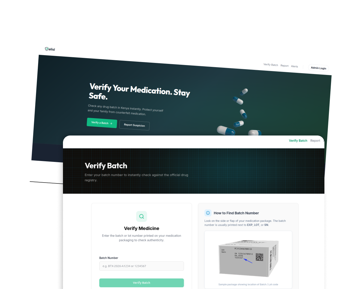 Halisi: Cloud software solution for verifying medicinal products