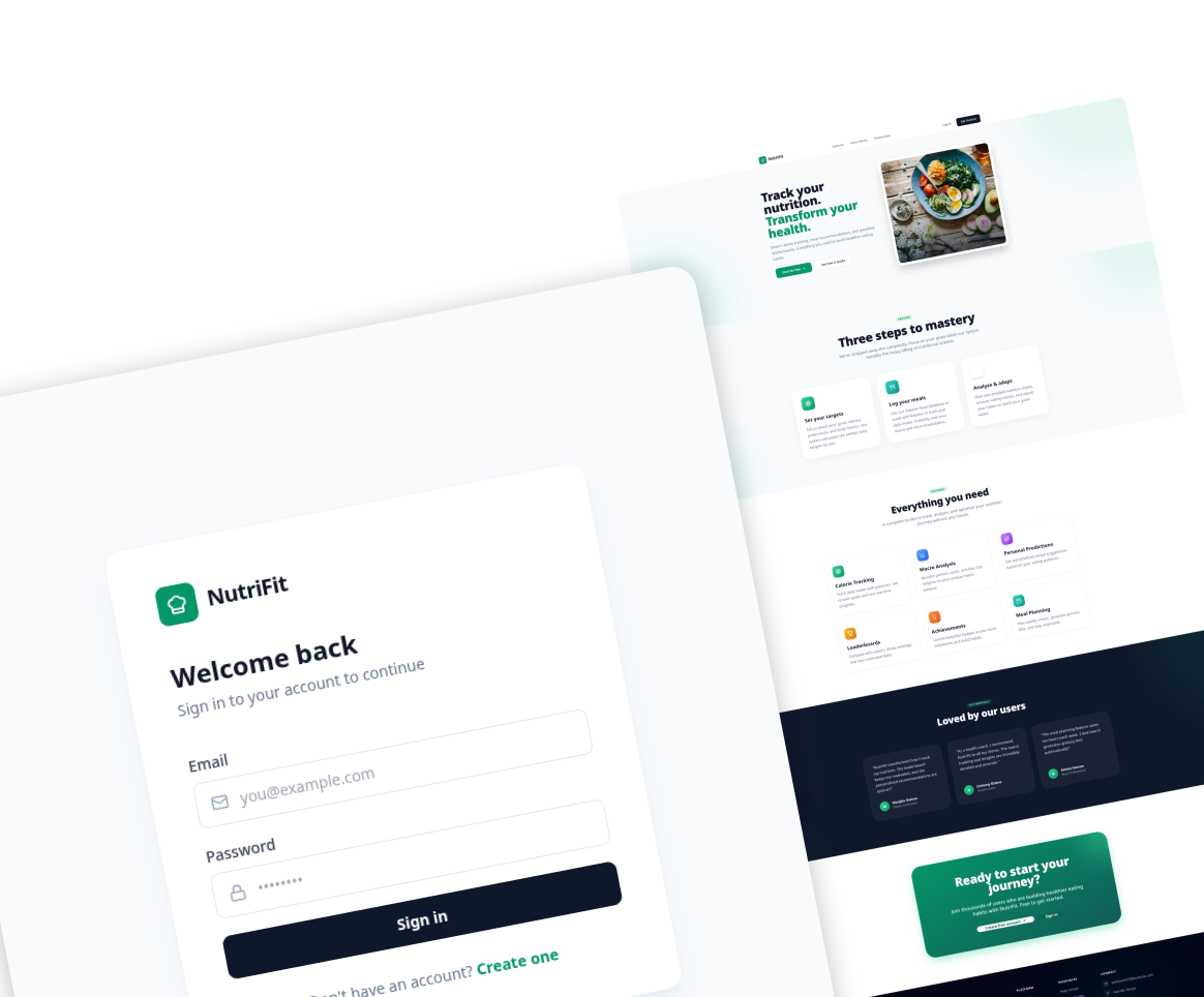 Nutrifit: AI Powered Nutritional Recommendation